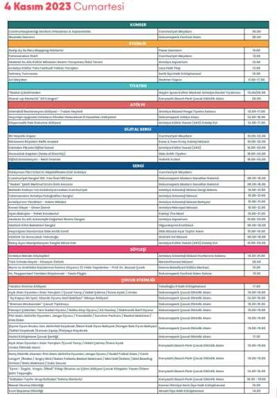 Antalya Kültür Yolu Festivali